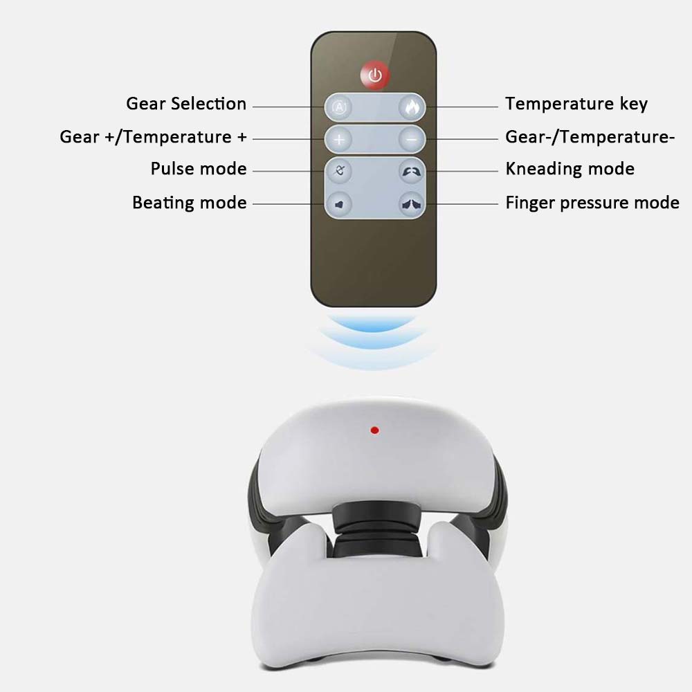 Smart Electric Neck & Back Massager | 4D Pulse Pain Relief