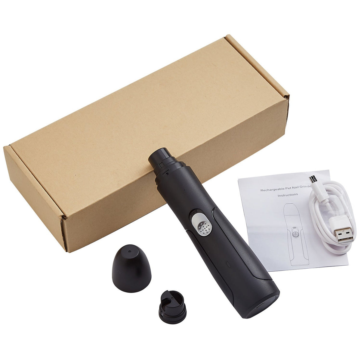 Rechargeable Pet Nail Grinder | Quiet & Stress-Free Grooming