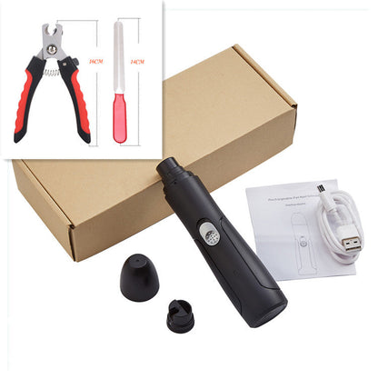 Rechargeable Pet Nail Grinder | Quiet & Stress-Free Grooming