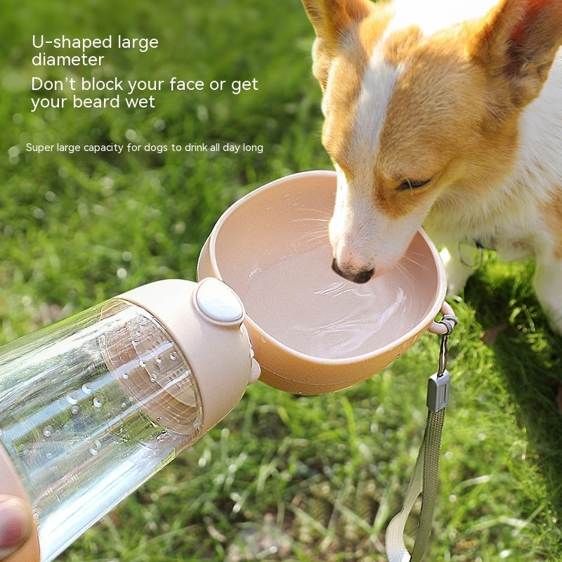 Portable Dog Water Bottle & Travel Bowl