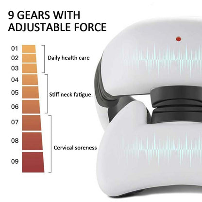 Smart Electric Neck & Back Massager | 4D Pulse Pain Relief