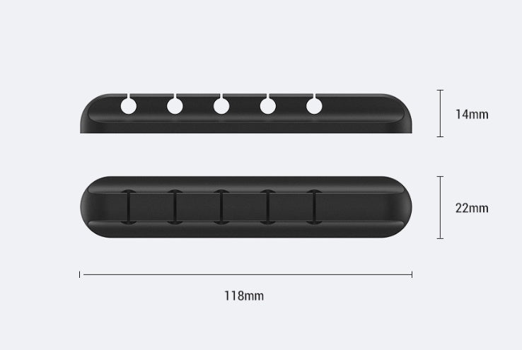 Silicone Cable Organiser Clips – Keep Your Desk Tidy