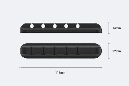 Silicone Cable Organiser Clips – Keep Your Desk Tidy