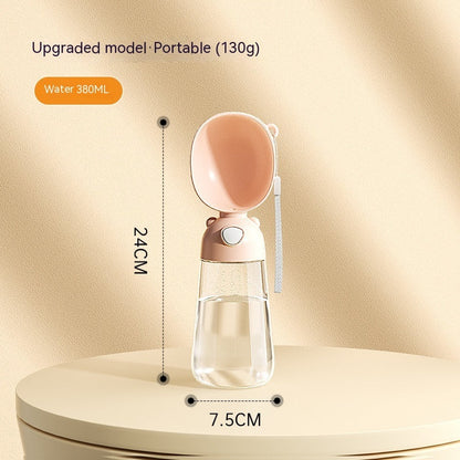 Portable Dog Water Bottle & Travel Bowl