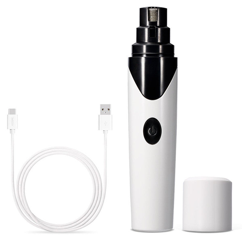 Rechargeable Pet Nail Grinder | Quiet & Stress-Free Grooming