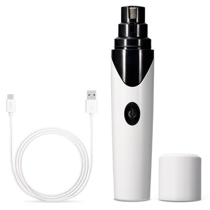 Rechargeable Pet Nail Grinder | Quiet & Stress-Free Grooming