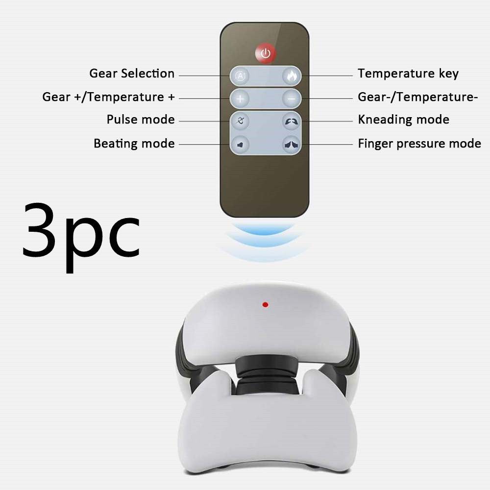 Smart Electric Neck & Back Massager | 4D Pulse Pain Relief