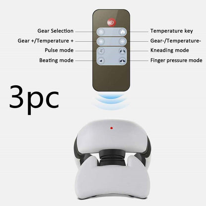 Smart Electric Neck & Back Massager | 4D Pulse Pain Relief