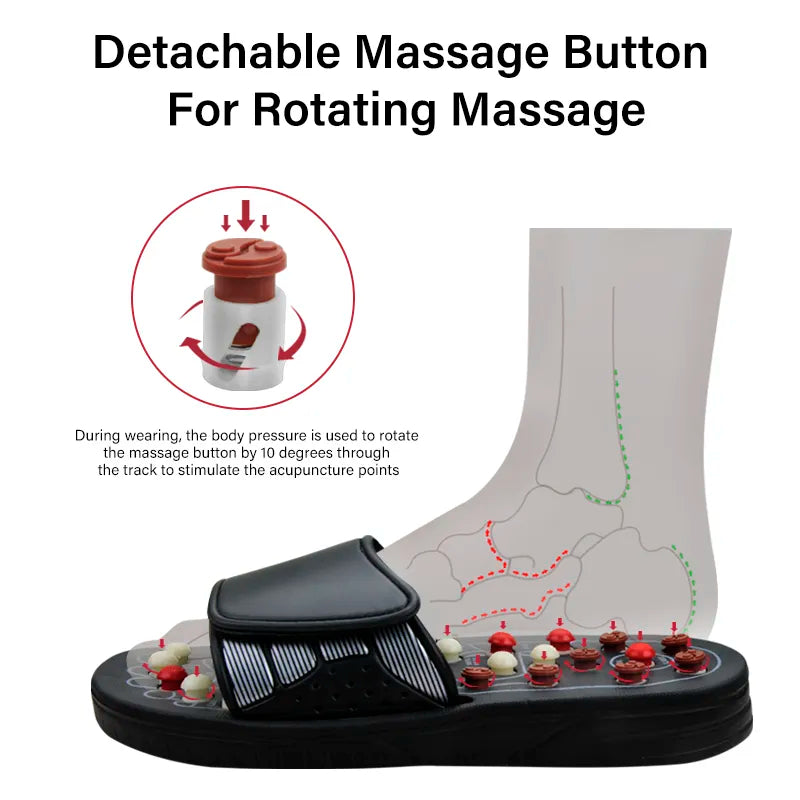 Acupressure Foot Slippers – Relieve Tension & Soothe Tired Feet